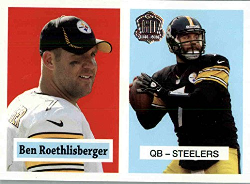 2015 Topps 60th Anniversary Throwbacks #T60BR Ben Roethlisberger – Pittsburgh Steelers (NFL Football Card)