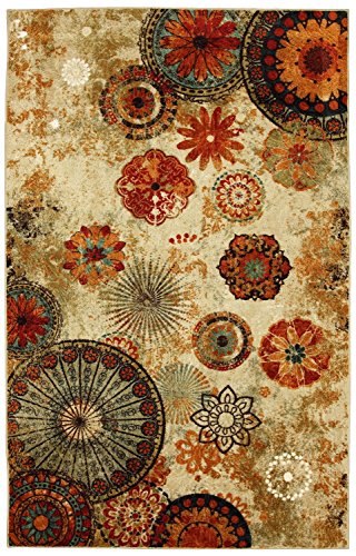 Mohawk Home Caravan Medallion Ornamental Accent Area Rug, 2’6″x3’10”, Multi | The Storepaperoomates Retail Market - Fast Affordable Shopping