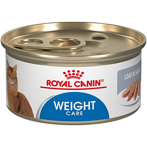 Royal Canin Feline Weight Care Loaf in Sauce Canned Adult Wet Cat Food, 3 oz cans 24-count