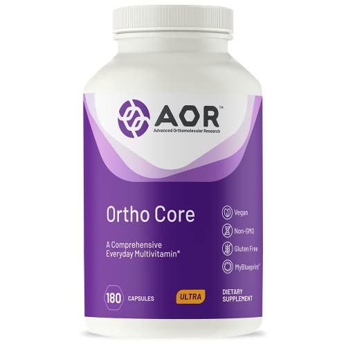 AOR, Ortho Core, Nutritional Support for Foundational Health and Energy, Multivitamin and Mineral Supplement, Vegan, 30 Servings (USA Label)