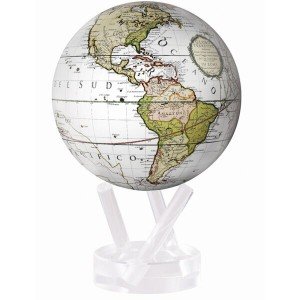 MOVA Globe Antique Terrestrial White 4.5″