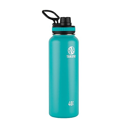 Takeya, Ocean Originals Vacuum-Insulated Stainless-Steel Water Bottle, 40oz, 40 oz