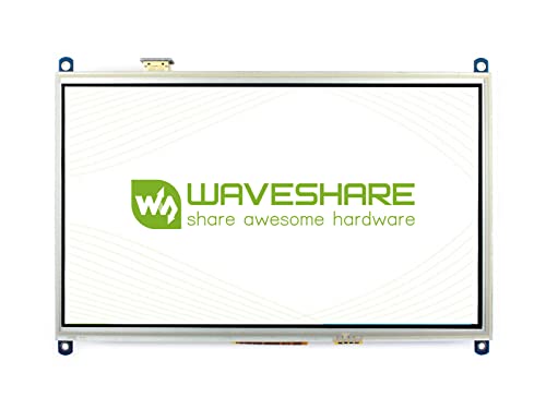 waveshare 10.1inch Resistive Touch Screen LCD Compatible with Raspberry Pi 4B/3B+/3A+/2B/B+/A+/Zero/Zero W/WH/Zero 2W CM3+/4 1024×600 Resolution HDMI IPS Supports Windows