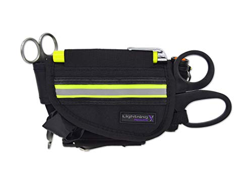 Lightning X First Responder Stocked First Aid Hip/Belt Pouch Kit for Quick Response EMS EMT Camping