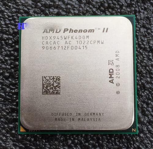 X4 945 Deneb 3 GHz Quad-Core CPU Processor HDX945WFK4DGM Socket AM3 95W