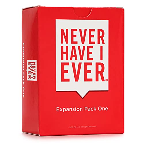 Never Have I Ever Expansion Pack One Card Game Set | Fun Game Night Party Games for Adults | New Addition to The Classic Edition | for 4+ Players | Ages 17 +
