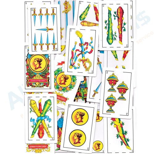 ATB 3 Decks Spanish Playing Cards Baraja Espanola 50 Cards Naipes Tarot New Sealed