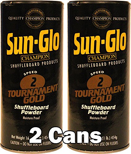 Sun-Glo #2 Shuffleboard Powder Wax (16 oz.) (Pack of 2)