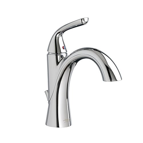 American Standard 7186101.002 Fluent Single Control Bathroom Faucet with Pop-up Drain, 18 in x 18 in, Polished Chrome