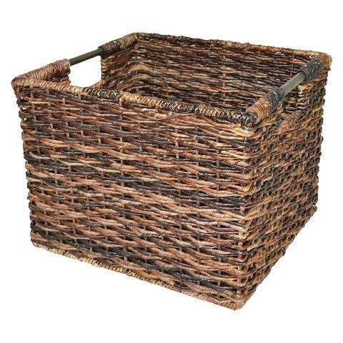 Wicker Global Dark Brown Basket Collection (Large)