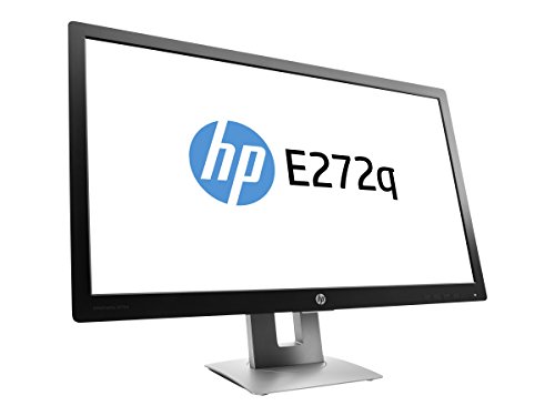 HP M1P04A8#ABA EliteDisplay E272q 27” 1440p Quad HD LED-Backlit LCD Monitor, Black/Silver | The Storepaperoomates Retail Market - Fast Affordable Shopping