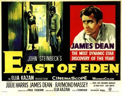 (35×27) East of Eden James Dean Reproduction Movie Poster
