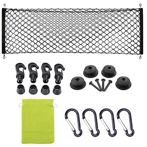 AndyGo Envelope Style Trunk Cargo Net Fit For Ford Fusion 2013 2014 2015 2016 2017 2018 2019 New