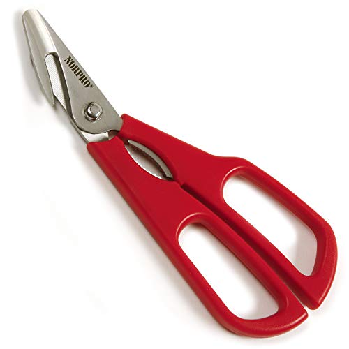Norpro 6516 Ultimate Seafood Shears Red 7.5″ x 3″ x .5″