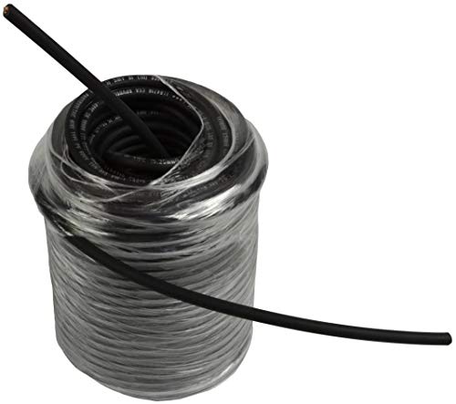 TEMCo 10 AWG/Gauge Solar Cable – Made in The USA 100 Feet Black (Variety of Lengths Available)