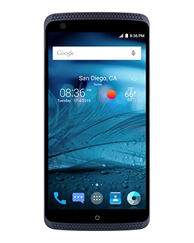 ZTE Axon Factory Unlocked Phone, 32 GB Phthalo Blue