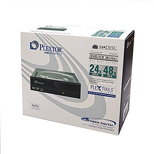 Vinpower Digital Plextor PlexWriter PX-891SAF-R 24X SATA DVD +/- RW Dual Layer Burner Drive (Retail Pack)