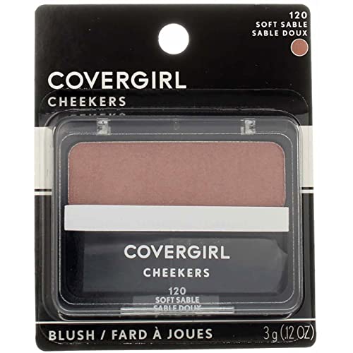 CoverGirl Soft Sable 120 Cheekers Blush — 3 per case.