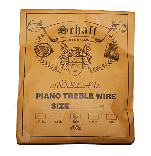 Piano Music Wire Roslau Size 14 – 1/3 Lbs. Coil with Brake Piano String