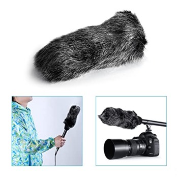 Neewer NW-MIC-121 Outdoor Microphone Furry Windscreen Muff for MIC-01 MIC108 MIC-121 Stereo Microphone, TAKSTAR SGC-598, NW-598, SHENGGU SG209 SG108 & Similar Mics | The Storepaperoomates Retail Market - Fast Affordable Shopping