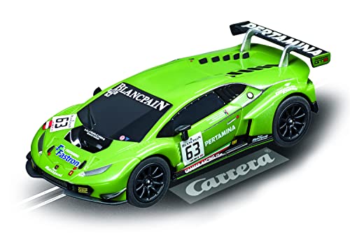 Carrera GO!!! 64062 Lamborghini Huracán GT3, No.63 Slot Car Racing Vehicle