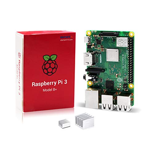 LoveRPi Raspberry Pi 3 B+ Computer with Heatsinks