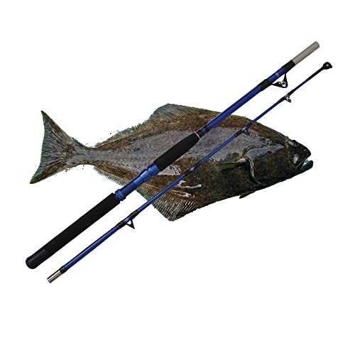 Santiam Fishing Rods Travel Rod 2 Piece 5’6″ 60-80lb (60-130lb Braid) Halibut/Tuna/Saltwater Rod