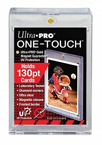 5 Ultra Pro 130pt Magnetic One Touch Card Holders (5 Total) 81721 – Fits Cards Up To 130 Point in Thickness