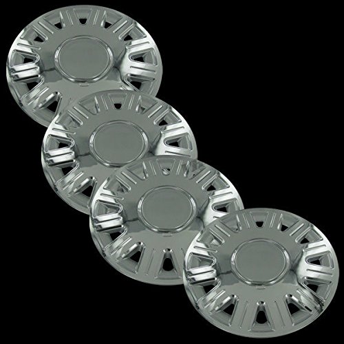 Overdrive Brands Chrome 16″ Hub Cap Wheel Covers for Ford Crown Victoria – Set of 4