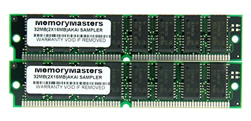 32MB 2x16MB SIMM Memory for Akai Sampler MPC2000 MPC2000XL MPC 2000XL S2000 S3000XL CD3000XL S300XL RAM