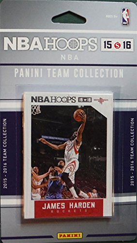 Houston Rockets 2015 2016 Hoops Factory Sealed Team Set with James Harden and Dwight Howard Plus