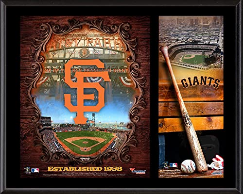 San Francisco Giants Sublimated 12″ x 15″ Team Logo Plaque – MLB Team Plaques and Collages