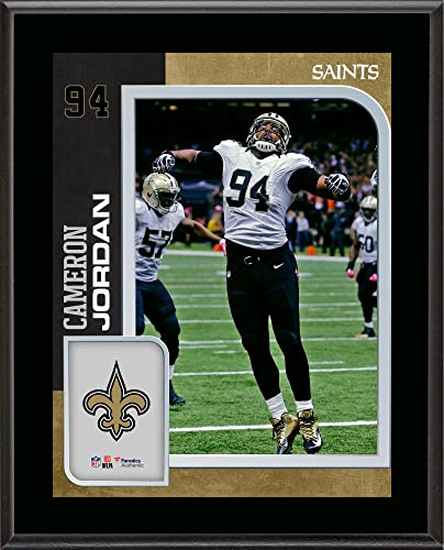 Cameron Jordan New Orleans Saints 10.5” x 13” Sublimated Player Plaque – NFL Player Plaques and Collages
