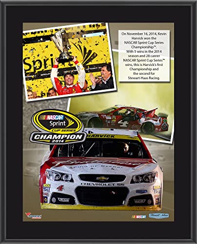 Kevin Harvick 2014 NASCAR Sprint Cup Series Champion 10×13 Sublimated Plaque Collage – NASCAR Driver Plaques and Collages