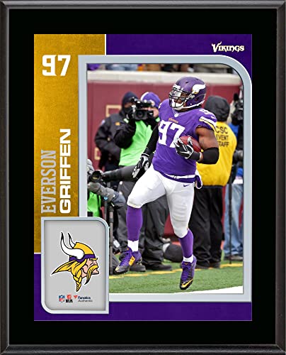 Everson Griffen Minnesota Vikings 10.5” x 13” Sublimated Player Plaque – NFL Player Plaques and Collages