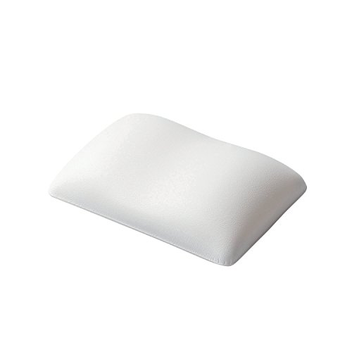 ELECOM Wrist Rest FITTIO Short Type Fatigue Reduction Ergonomic Design Comfortable Memory Foam Anti Skid White MOH-FTRWH