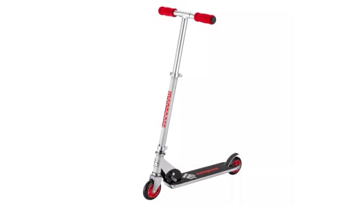 Mongoose Force 1.0 Scooter – Gray/Red Silver/Red