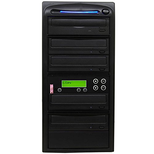 Produplicator USB Drive to 4 CD DVD Duplicator – Convert Flash Memory Card to Disc Copier (DVDUSB04SATA20X)