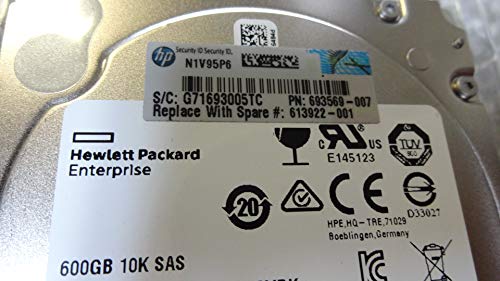 HP EG0600FCVBK 600GB 10K RPM SAS HDD | The Storepaperoomates Retail Market - Fast Affordable Shopping