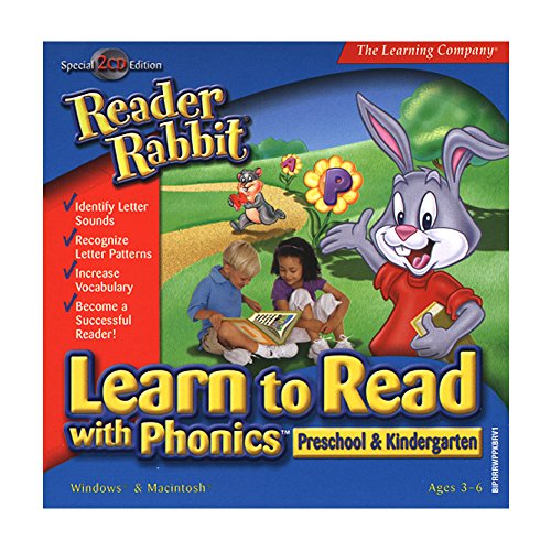 Reader Rabbit Learn to Read with Phonics! Preschool & Kindergarten Age Rating:3 – 6