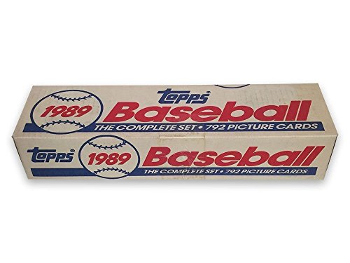 1989 Topps Complete Set (MLB – Baseball – 792 Cards – Randy Johnson RC) (Factory Sealed)