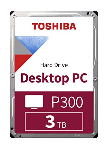 Toshiba P300 3TB 7200RPM 3.5″ SATA HDD ‘Bulk’ (HDWD130UZSVA)