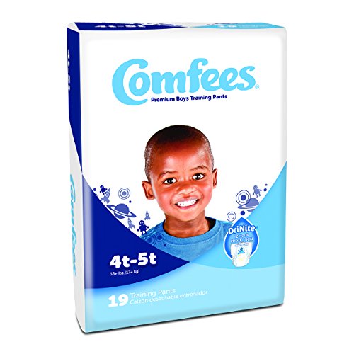 Comfees Training Diaper Pants for Boys, 19 Count