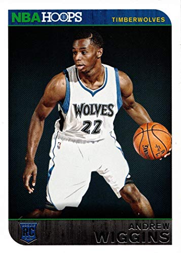 2014-15 NBA Hoops Basketball #261 Andrew Wiggins Rookie Card
