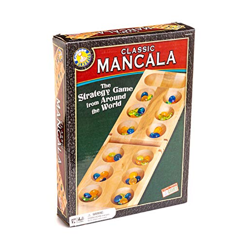 Classic Mancala – Fun Board Game for Friends and Family – Timeless Strategy Game
