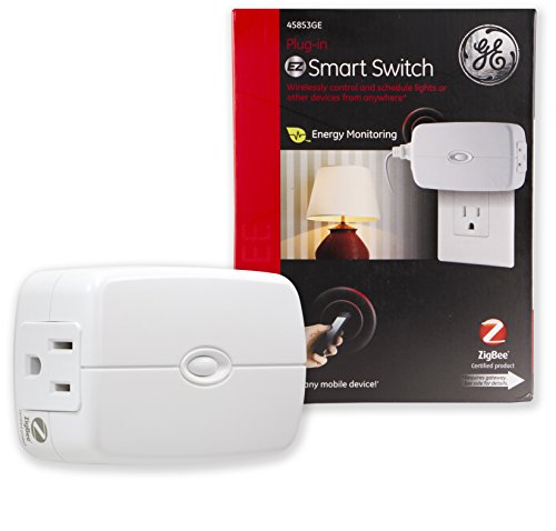 GE Zigbee Smart Switch Plug-In, 2-Outlet Lighting Control, No Wiring Required, Works Directly with Alexa Plus, Echo Show (2nd Gen), White, 45853GE