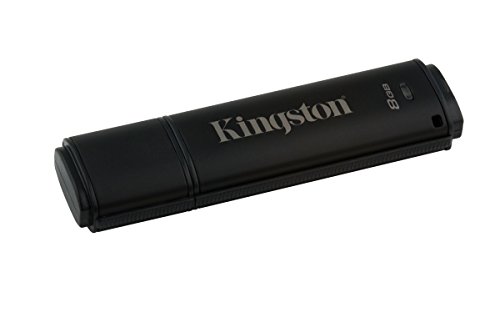 Kingston Digital 8GB USB 3.0 DT4000 G2 256 AES FIPS 140-2 Level 3 Encrypted (DT4000G2DM/8GB)