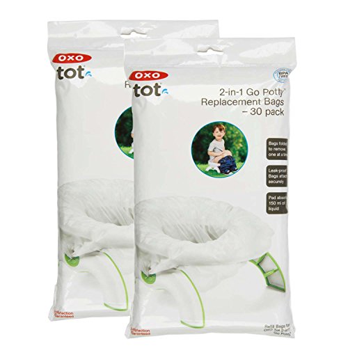 OXO Tot 2-in-1 Go Potty Refill Bags, 60 Count