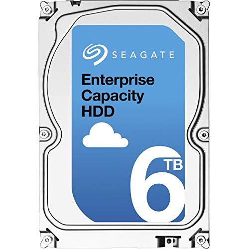 Seagate ST6000NM0115 3.5″-Inch HDD 6TB 7200 RPM 512e SATA 6Gb/s 256MB Cache Internal Hard Drive