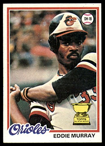 Baseball MLB 1978 Topps #36 Eddie Murray EX/NM RC Rookie Orioles